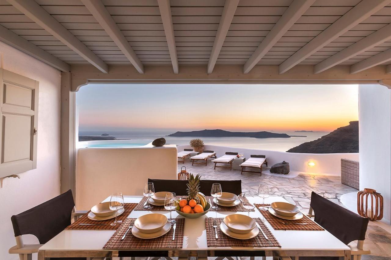 180° Caldera By Stylish Stays Firostefani Bagian luar foto