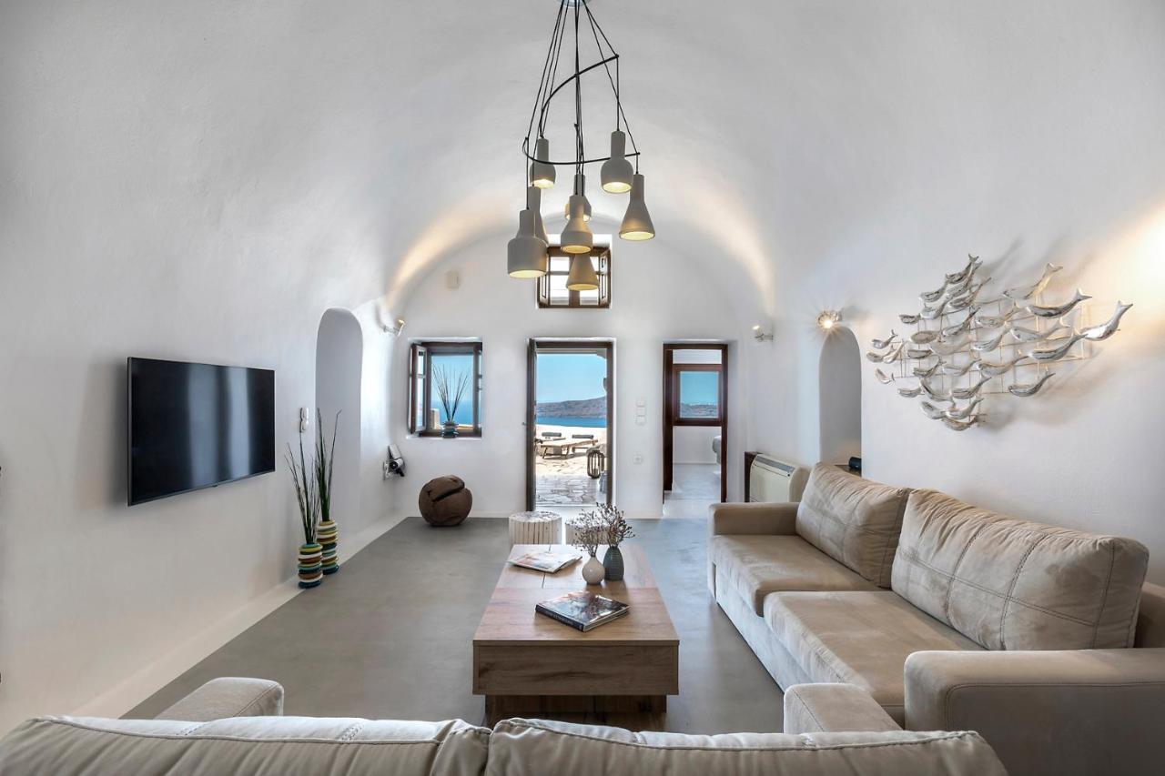 180° Caldera By Stylish Stays Firostefani Bagian luar foto