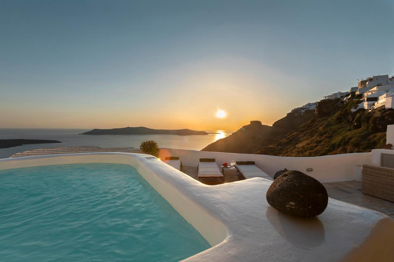 180° Caldera By Stylish Stays Firostefani Bagian luar foto