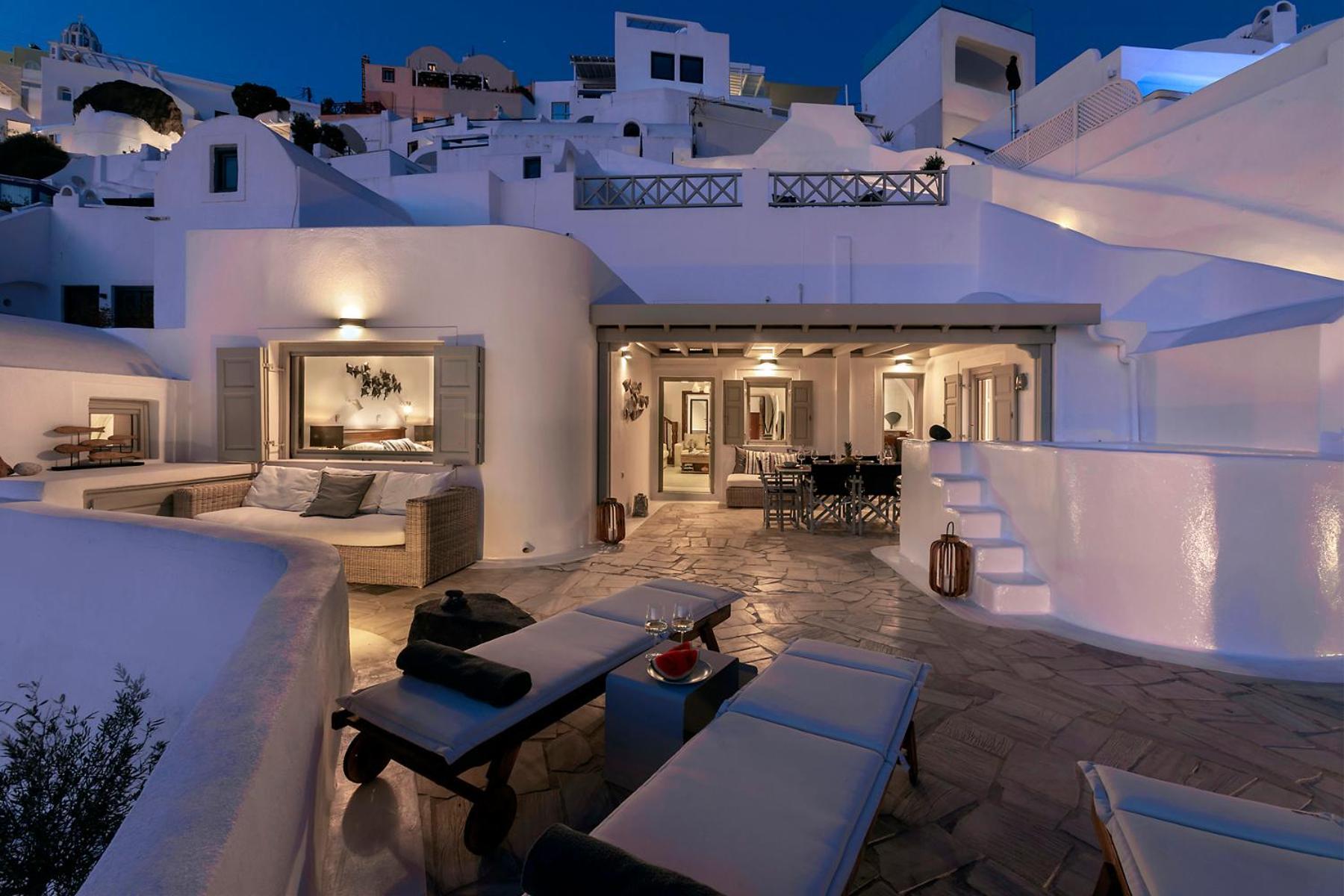 180° Caldera By Stylish Stays Firostefani Bagian luar foto